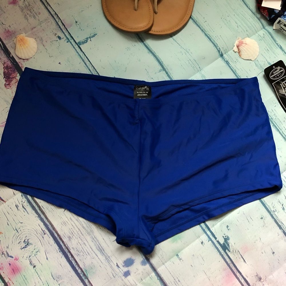 Catalina Royal Blue Boyshort Bottoms (NWT)